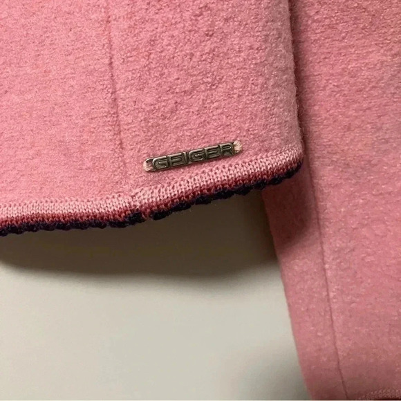 Geiger Austria pink  boiled pure new wool jacket - Picture 7 of 7